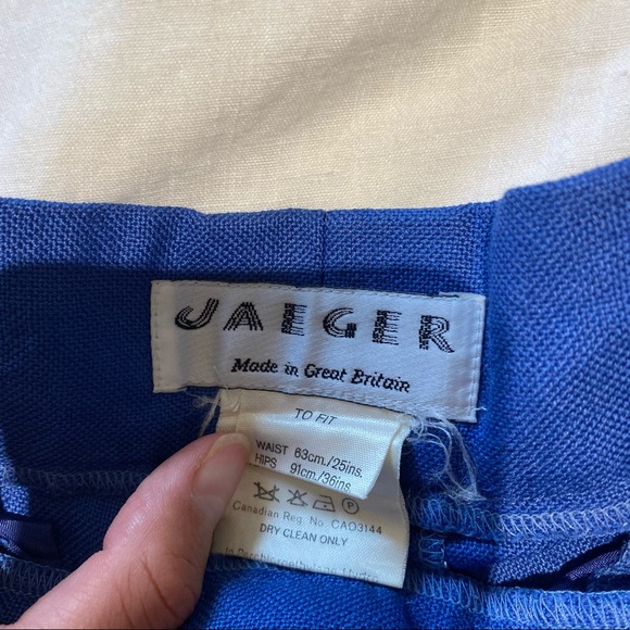 Vintage Linen Blend Trousers - Picture 8 of 8